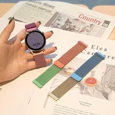 Remienok na hodinky 20 mm Pre hodinky Samsung Galaxy Watch 4 classic/Active 2/3/gear S3 frontier Watch Remienok 22 mm inteligentné hodinky Magnetický remienok na náramok