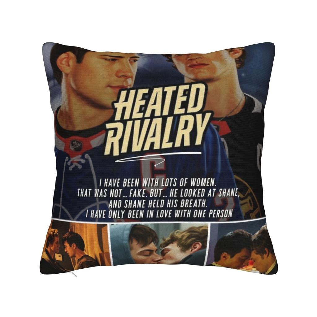 Heated Rivalry Ilya And Shane Pillowcase Doublesided Printing Polyester Cushion Cover Decoration Pillow Case Cover Home