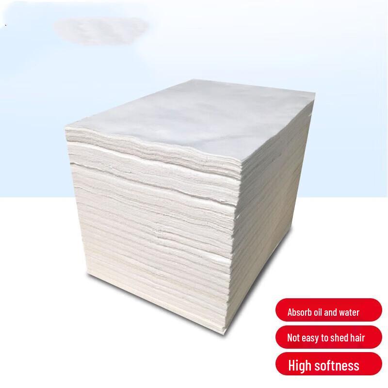 Industrial White Plain Cotton Wiping Rags (Approx. 25kg) Universal
