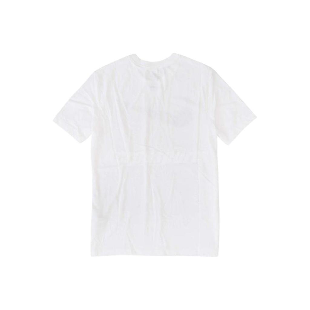Nike Dri-Fit Big Swoosh Basketball Crew Neck T-Shirt Men Tops White BQ3658-100