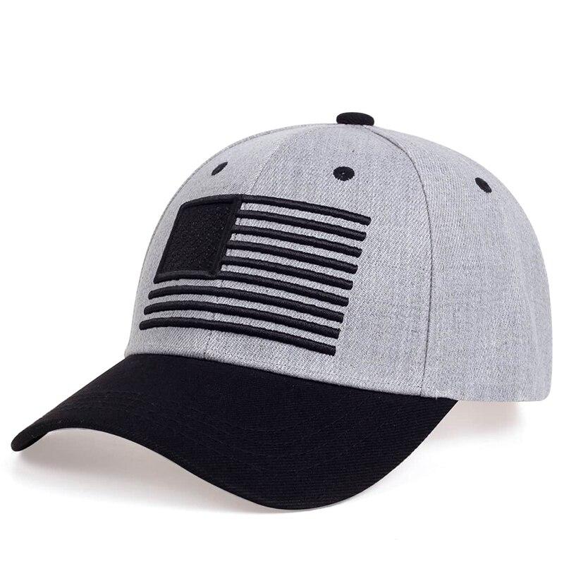 Fashion American Flag Embroidery Baseball Caps Spring and Summer Outdoor Adjustable Casual Hats Sunscreen Hat