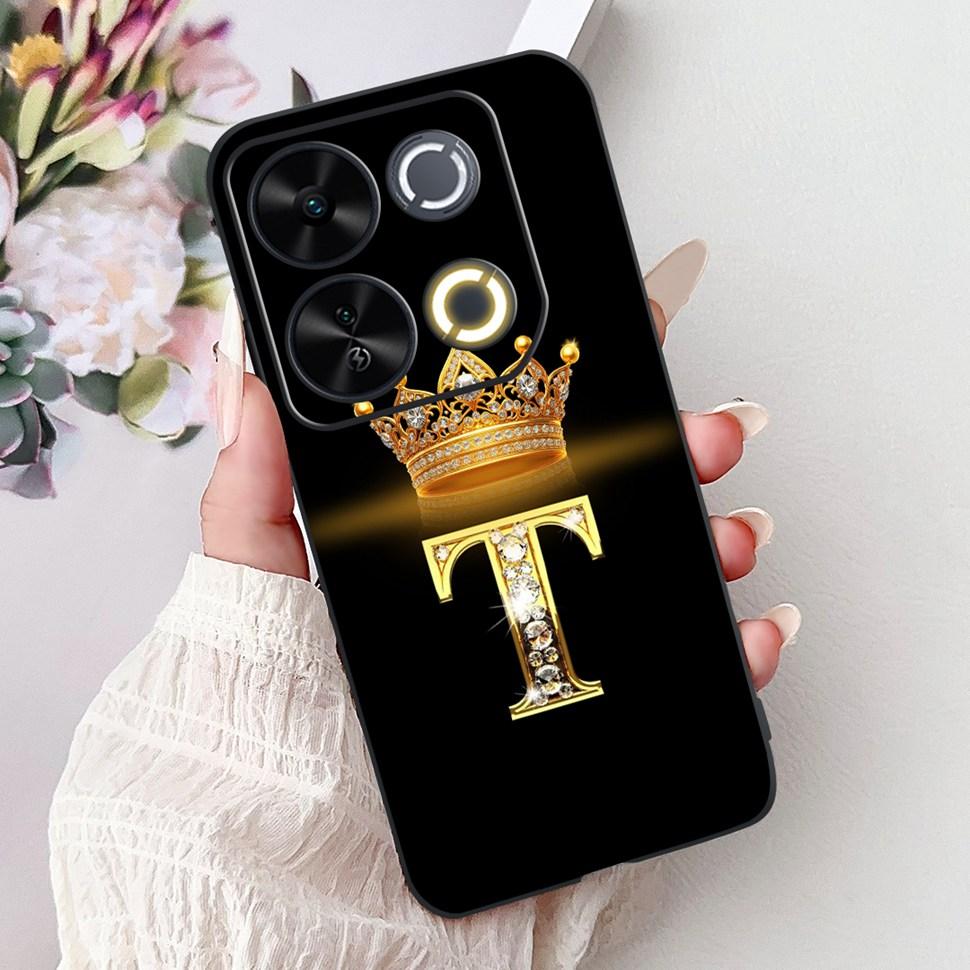 For ITEL P65 Case Cute Letters Silicon Soft TPU Back Cover For ITEL P 65 P65 4G Phone Case ITELP65 2024 ShockProof Coque Fundas