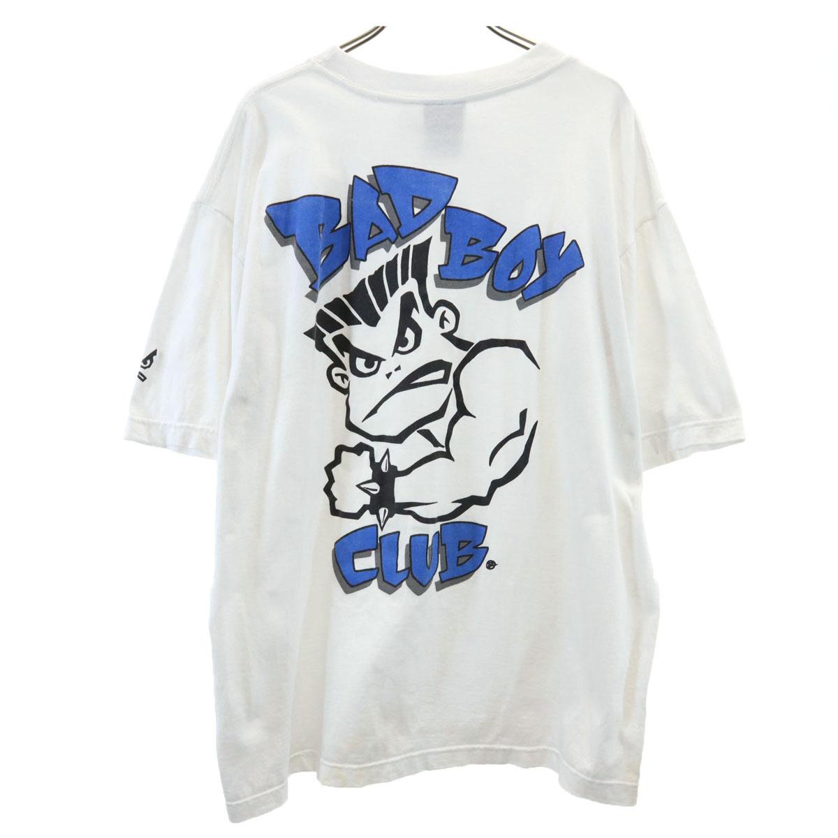 

BADBOY CLUB Back print Short sleeve T-shirt M White Men s Used