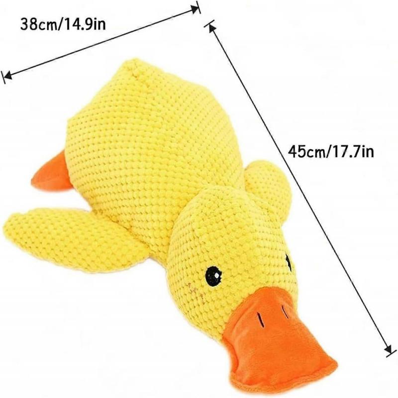 Mellow Dog Calming Duck, The Mellow Dog Duck, Quack Duck Toy, Yellow Plush Duck Toy, The Mellow Dog Calming Pillow, Quack Duck Toy