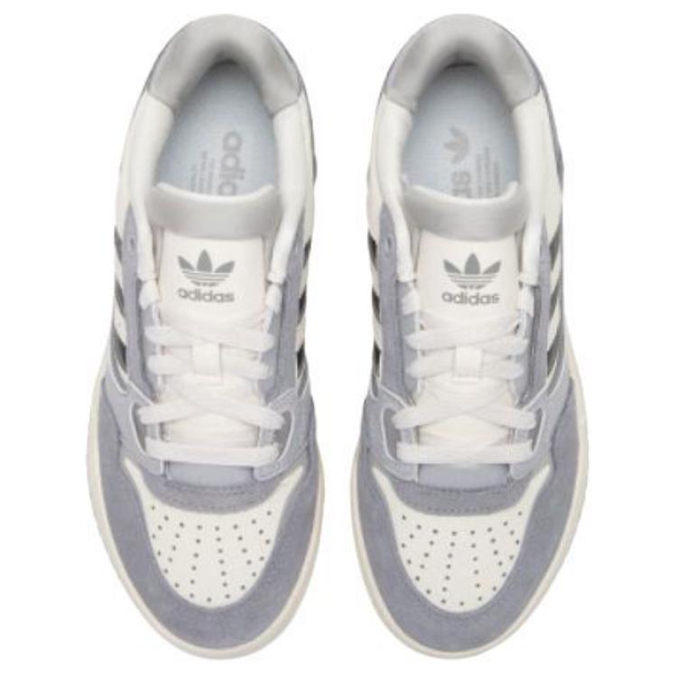 Adidas Originals Drop Step 2.0 Low Versatile Comfortable Non-Slip Durable Low-Top Lifestyle Casual Shoes Unisex Sneaker Gray JQ0063