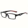 5PCS Pairs Fashion Reading Glasses Men's Women's Anti-blue Light Sports Square Reading Glasses Ultra Light and Comfortable