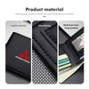 Men Leather Zipper Wallet Coin Pocket Vintage Big Capacity Male Short Money Purse For Mitsubishi Outlander Lancer Eclipse Mirage