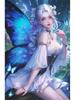 Cartoon 5D Diamond Painting Butterfly Elf Full Round Square Diamond Mosaic DIY Handmade Embroidered Home Decoration