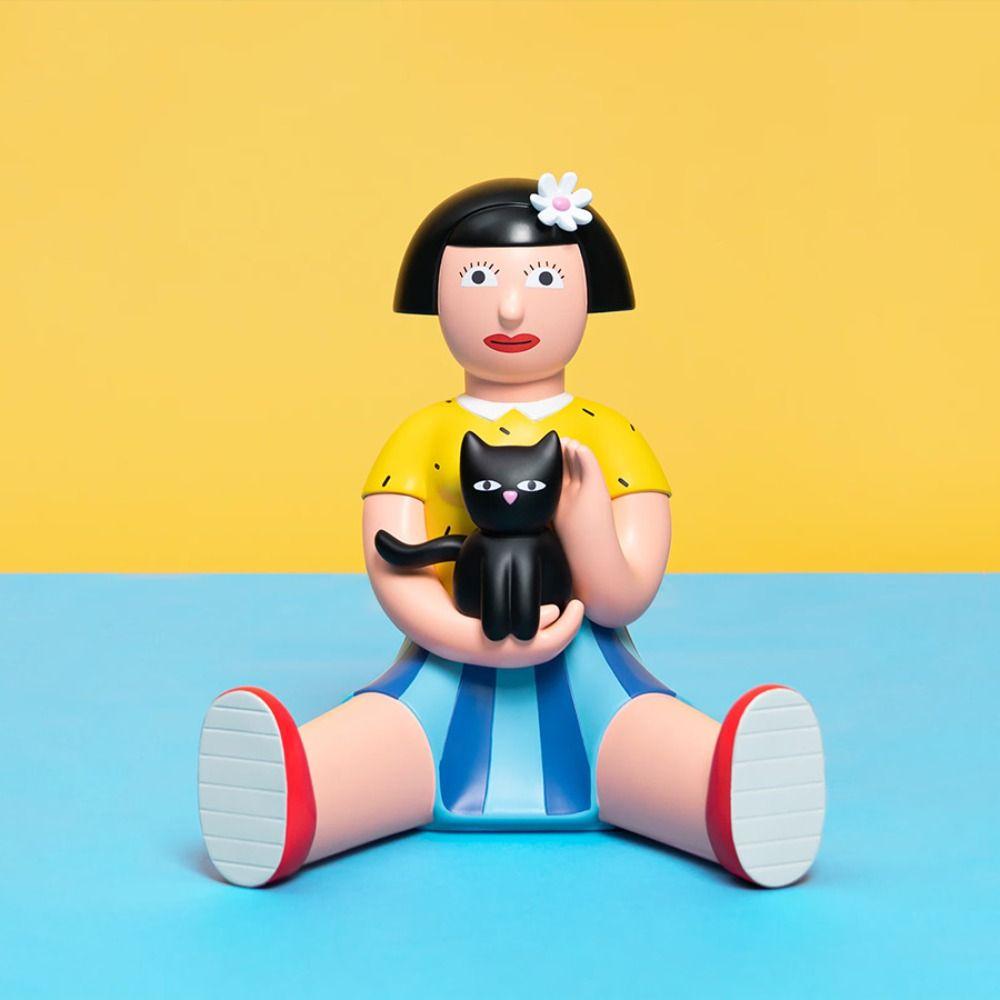 Handmade Funny Character Statue Rural Characters Funny Dolls Ornament  Farmhouse Bookshelf