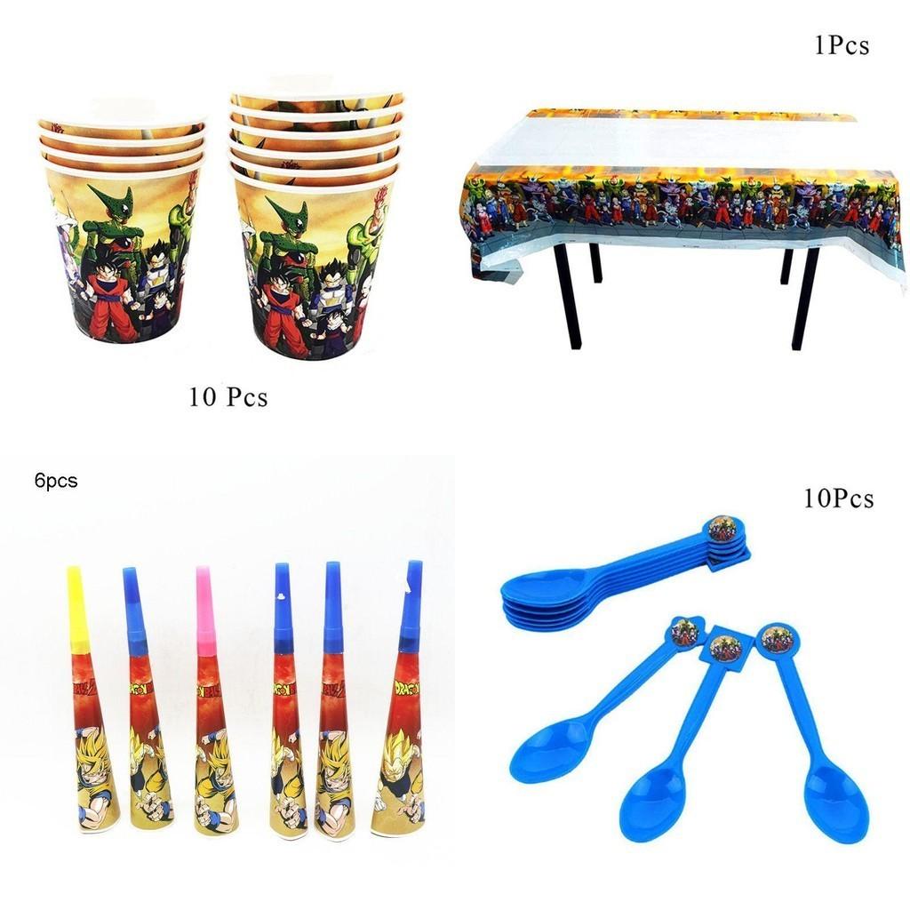 Dragon Ball Z Themenparty Deko Zubehör Geschirr Für Fröhliche Geburtstagsfeiern
