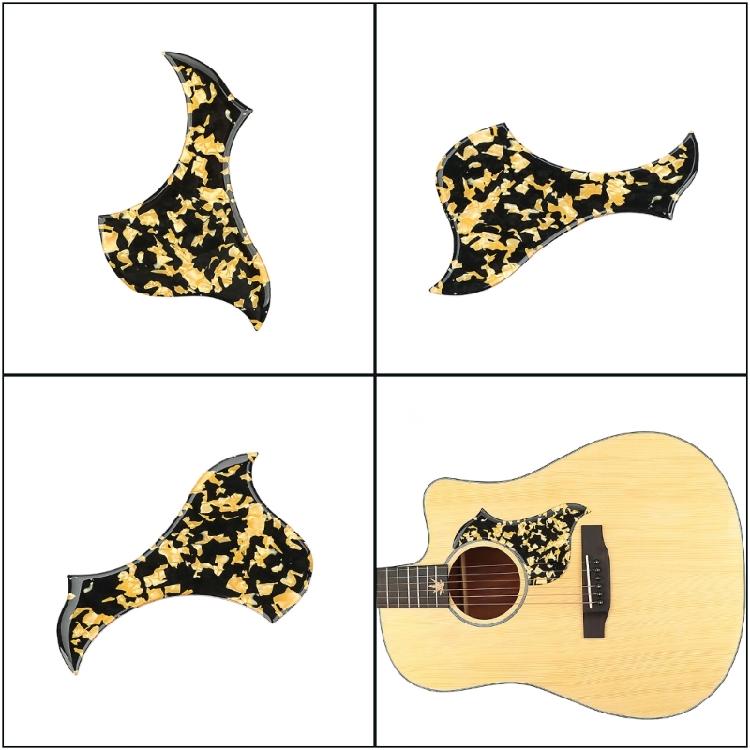 PVC Pickguard Sticker Electric Guitar Pickguard Scratch Plate PVC Texture Music Instrument Accessory Suitable for Guitar