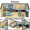 WW2 Military Armory Army Soldiers Figure Building Blocks Machine Gun Accessories Tank Jeep Vehicles SWAT Arsenal Bricks Kids Toy