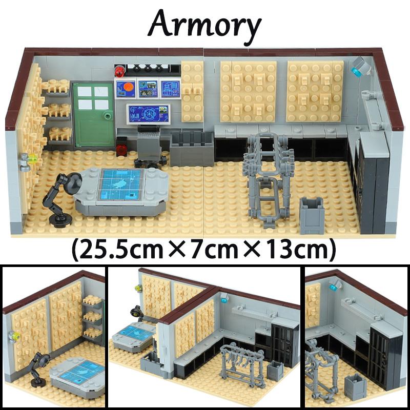WW2 Military Armory Army Soldiers Figure Building Blocks Machine Gun Accessories Tank Jeep Vehicles SWAT Arsenal Bricks Kids Toy