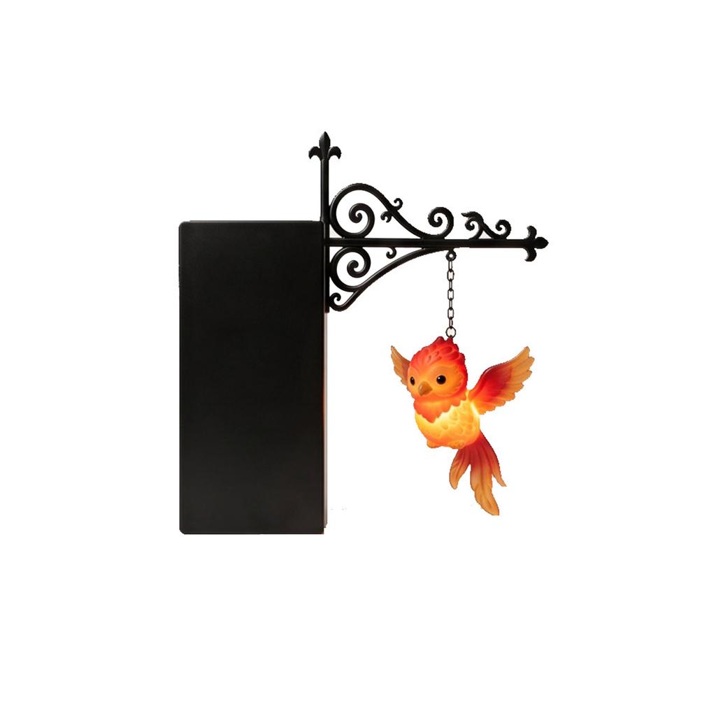 Fire Bird Decorative Bookshelf Light for Library Reading