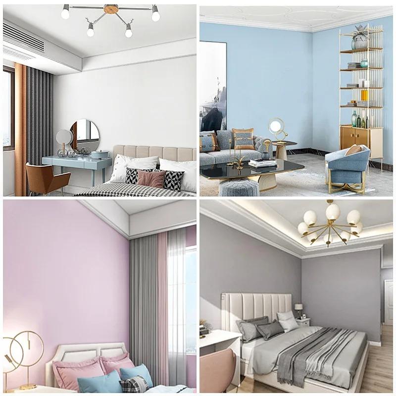 PVC Wall Sticker Macaron 45CM Waterproof Antifouling Autohesion Home Decor Items Bedroom Decoration Adhesive Wall Wallpaper Self