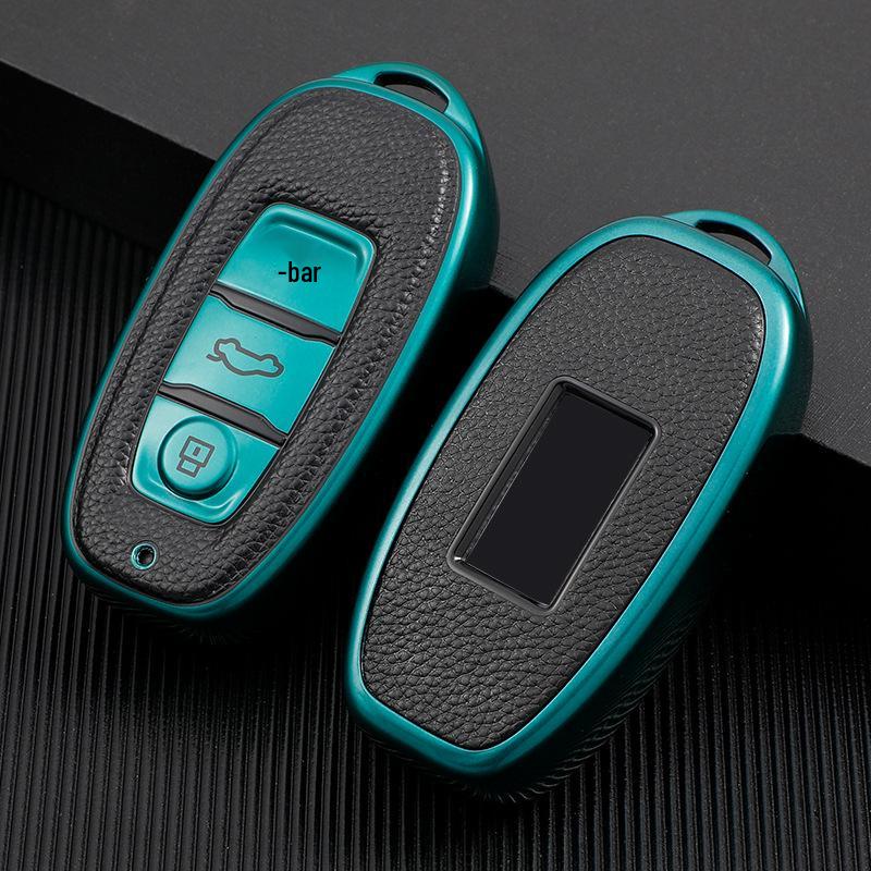 FAW Hongqi H7 Key Case: Premium Leather Shell & Stylish Buckle for Men and Women