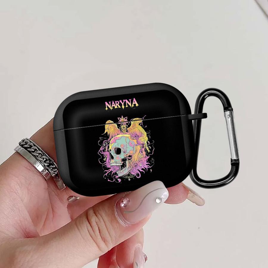 

Чехол для наушников Чехол-крышка Для Airpods 4 Pro Pro2 Pro3 1 2 3 Киберпанк Стиль Скелет Airpods 4