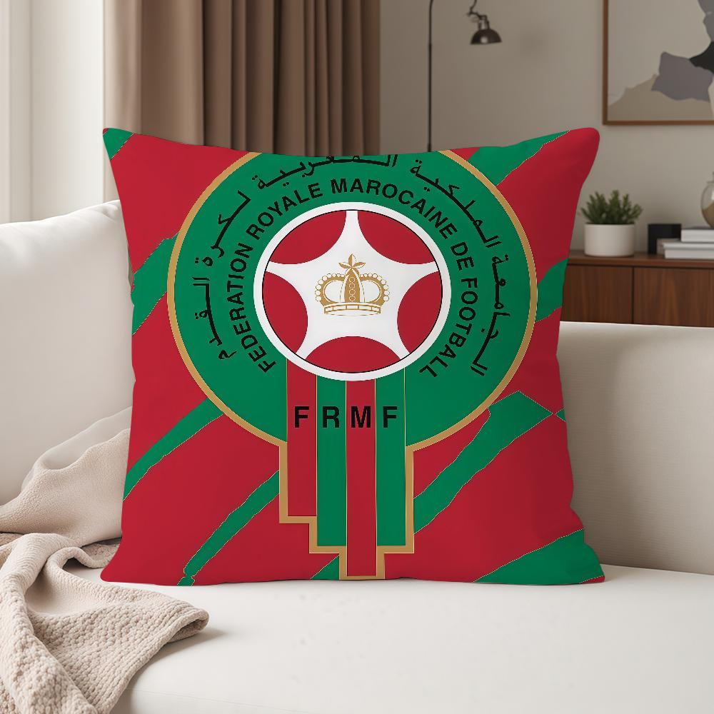

Luxury Morocco Flag Pillow Case Suitable For Bedrooms Living Rooms Cars Home Decoration 30cmx30cm