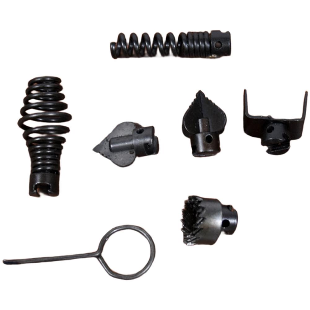 16mm Drain Snake Spring Auger Drill Bit Set Pipe Clog Removal Tool Kit For Toilet Sink Floor Drain Hardware Tools Accessories