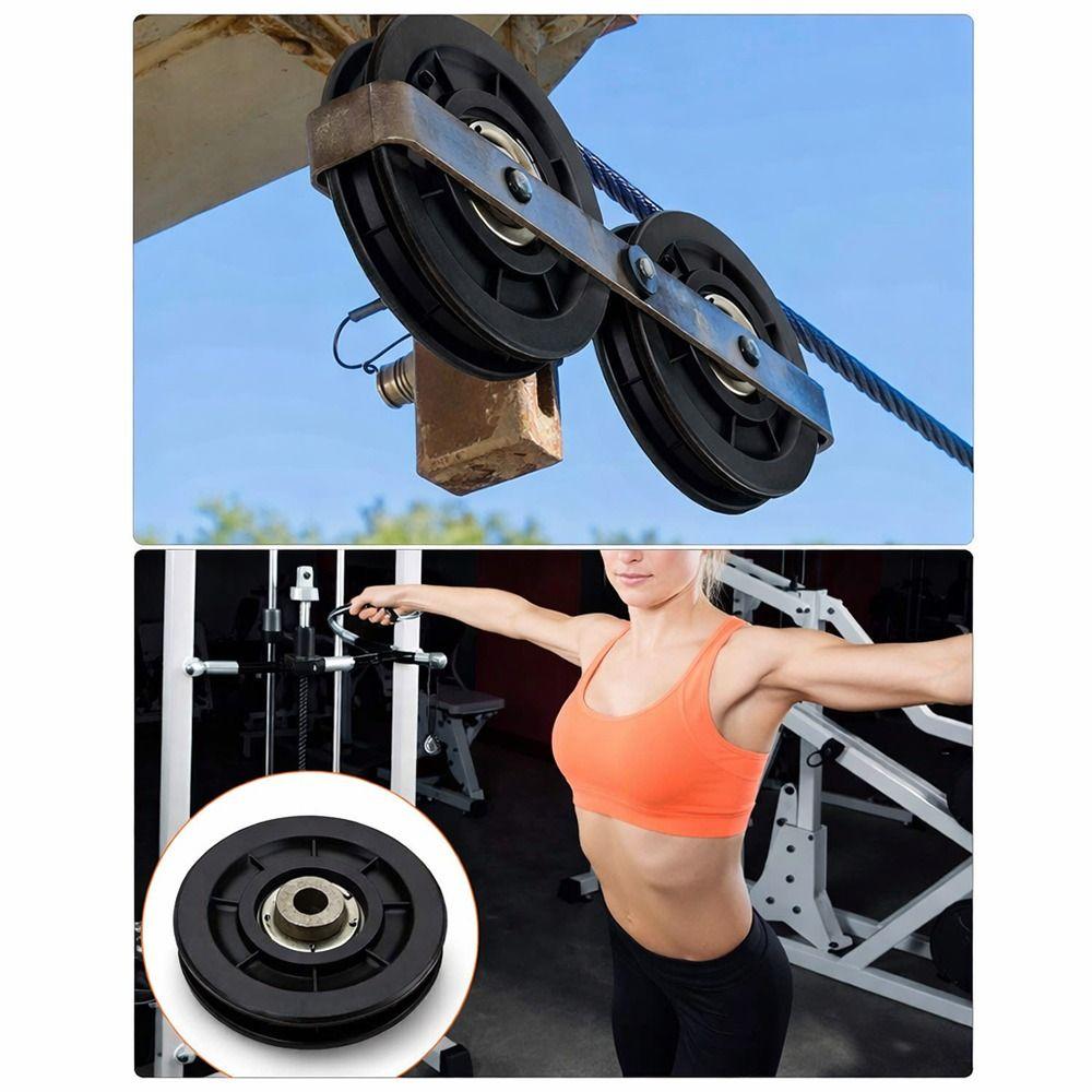 Integrated Gym Pulley Wheel Heavy Duty Fitness Bearing Professional Bearing Wheel  Gym Equipment