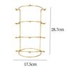 Wedding Hair Crown Rack Headwear Metal Holder Necklace Bridal Headband Display for Tabletop