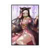 Demon Slayer Anime Plakát Kamado Nezuko Dekorativní obraz na plátně Dětský pokoj Nástěnné obrazy Modern Home Decor Murals Bez rámu