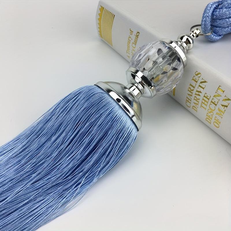 2 st Eleganta Kristallkula Tofs Gardinbindare - 1 st, Lyxig Heminredning för Vardagsrum & Badrum