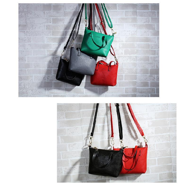 Fashionable Pu Leather Crossbody Bag For Women With Hidden Zipper Pocket