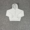 Set Felpa con Cappuccio e Zip Unisex Trendy Akimbo: Streetwear americano alla moda con velluto morbido