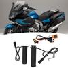 1 Pair Electric Heated Grips   Temperature Winter Hands Warmer for Motorcycle ATV 7Celsius8in Handlebar