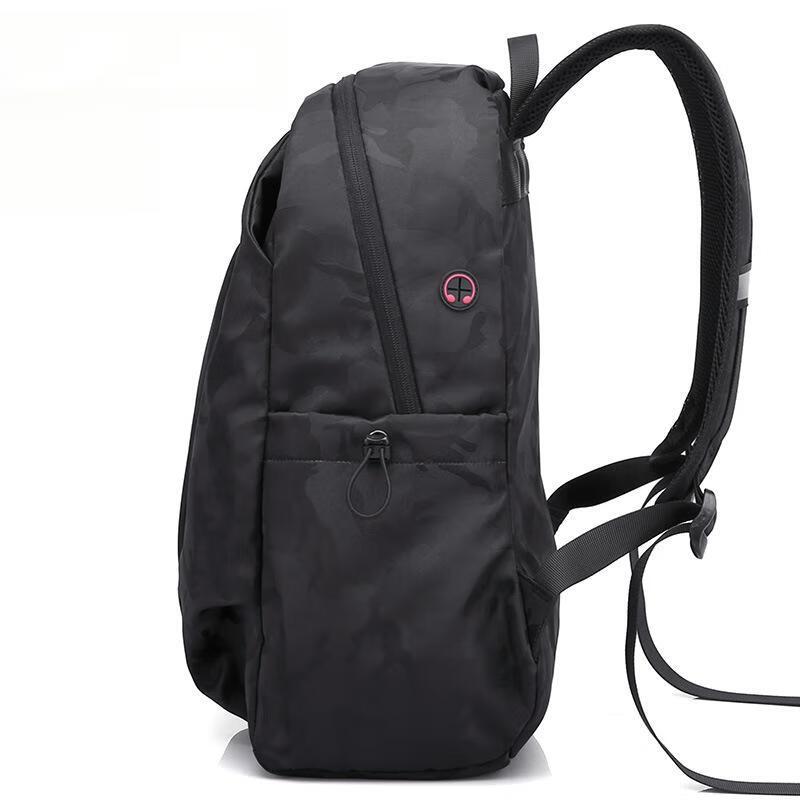 Li Shen Men's Camouflage Oxford Fabric Backpack