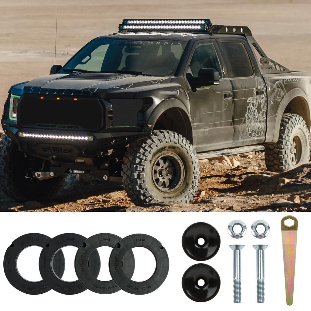 Enhances Your Car With This 1.5inch Performances Spacer Leveling Kit Allowing Larger Tires And Improved Ground Clearance