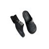 Sheepskin version~ inner heightening women's shoes woven hollow thick heel Muller shoes 2025 summer new models not tired feet cool slippers