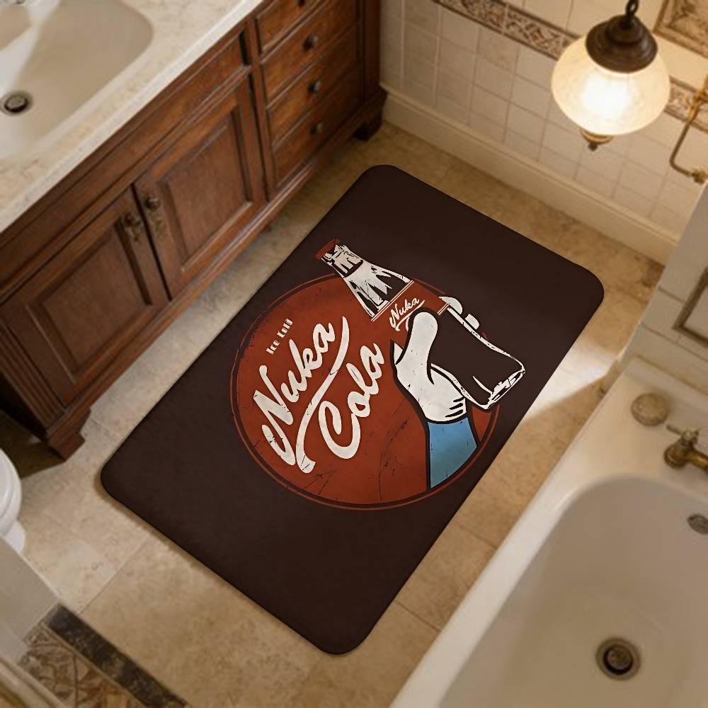 C-Cocas C-cola Vintage Logo Flur Teppich Waschbar Rutschfest Wohnzimmer Sofas Stühle Bereichsmatte Küche Fußmatte Teppich