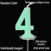 50 Gold Number Candle Cake Toppers, Individually Boxed for Kids' First Birthday