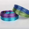 1 sztuka 1/1.5/2/2.5mm drut aluminiowy DIY 12-kolorowy drut rzemieślniczy rzemiosło miękka biżuteria biżuteria naszyjnik bransoletka Anklet akcesoria