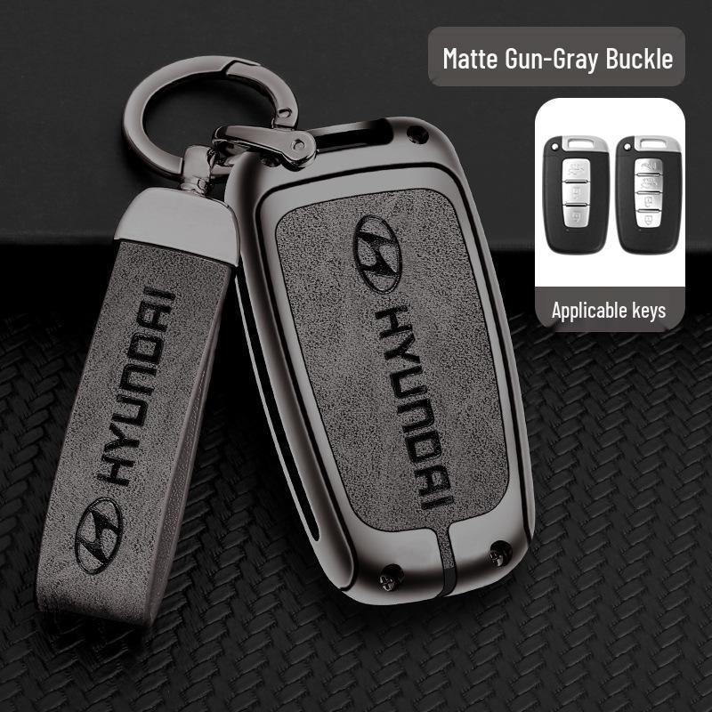 Originální kožené pouzdro na klíče Beijing Hyundai pro ix35, Elantra, Reina, Mistra, Verna, Lafesta, Tucson