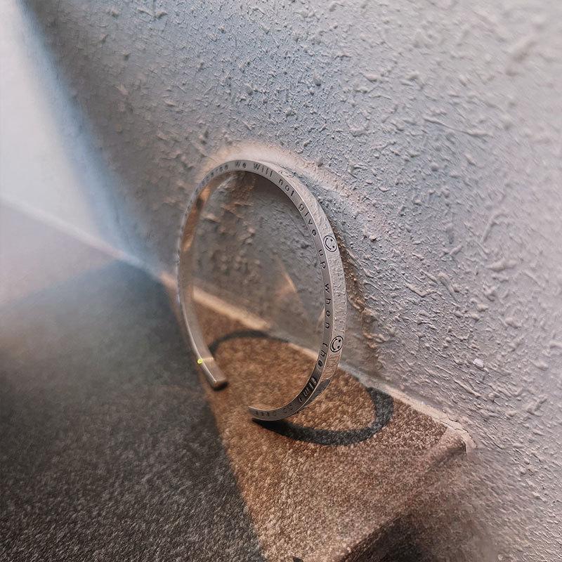 

Серебряный браслет 999 пробы, роскошный модный серебряный браслет с открытым улыбающимся лицом и бриллиантами в подарок для подруги, браслет из чистого серебра Adjustable size