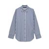 Spring New Women clothes Commuting Casual Fashion Stripe Long sleeve Lapel Shirts 2225814 2225815