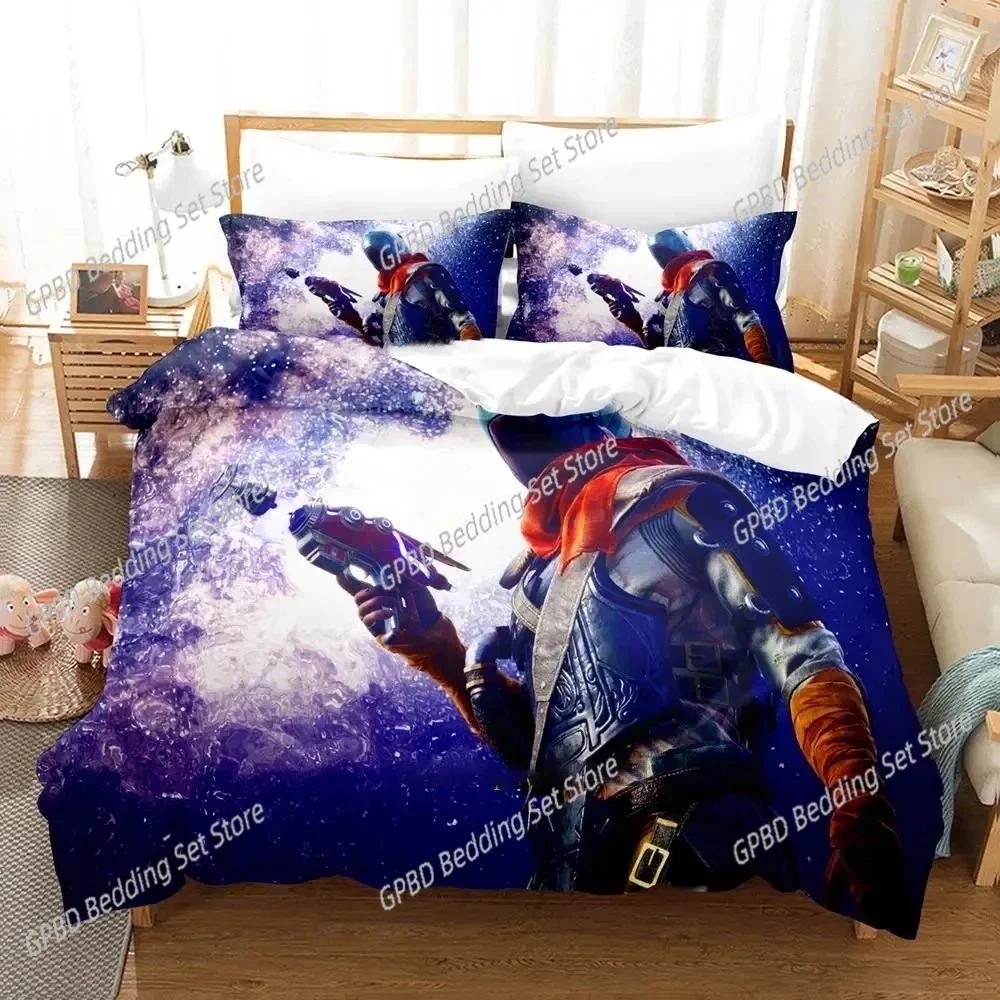 Game Outer Worlds 3D NEW Duvet Cover Pillowcase Bedding Set Adult Boy Girl Bedroom Decoration Children Single Double Large