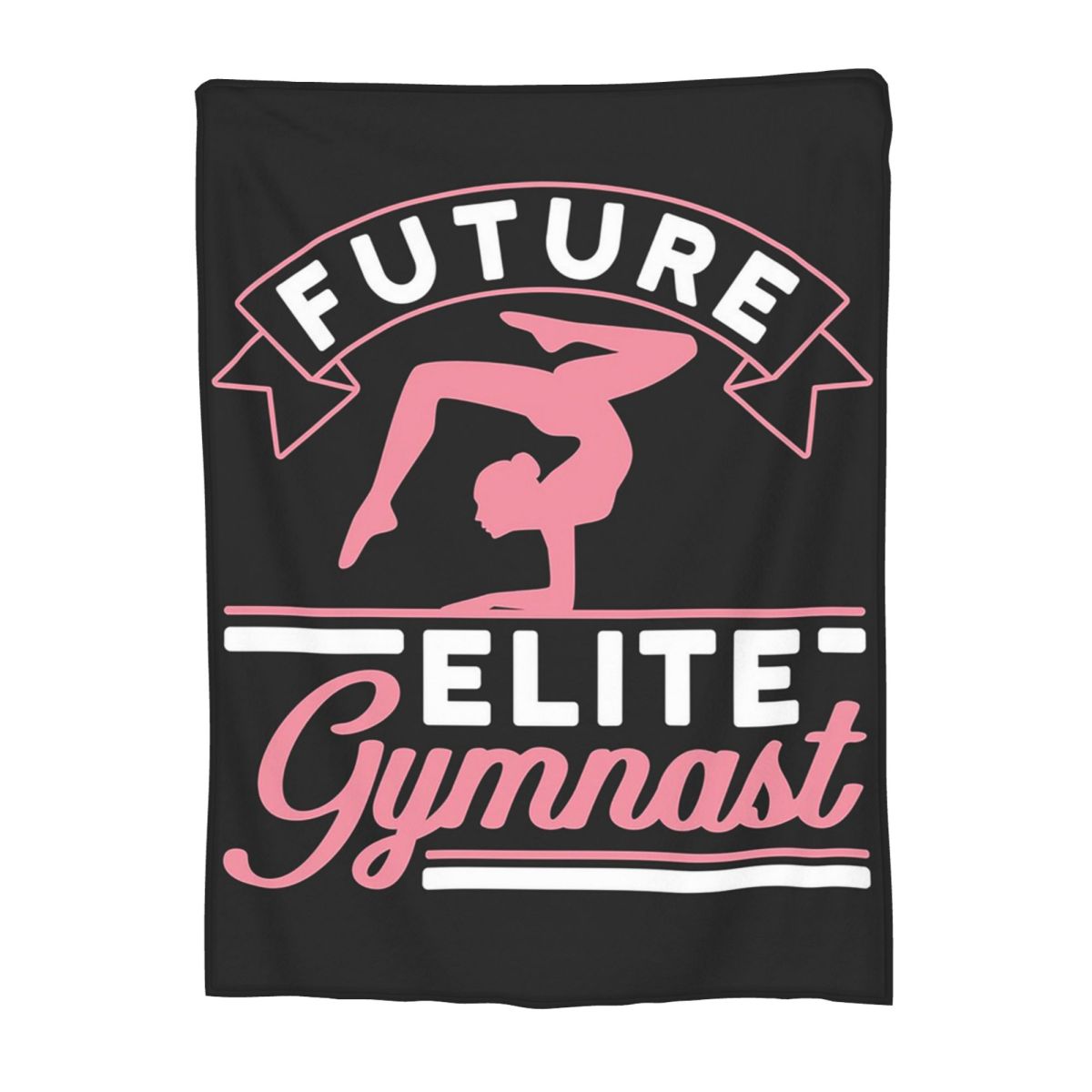 

Future Elite Gymnast Blanket Soft Warm Flannel Throw Blanket Cover for Bed Living room Picnic Travel Home Couch 30x40in