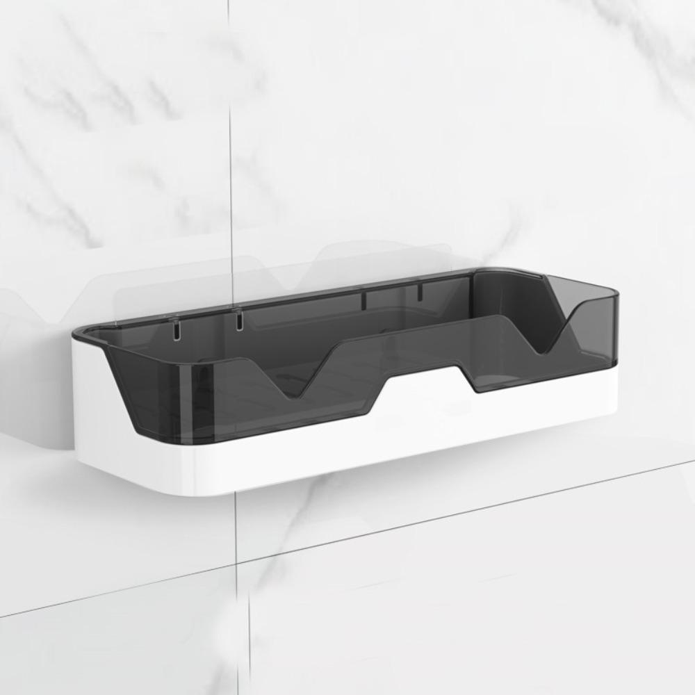 Easy Installation No Drill Bathroom Shelf Space Saving Durable Shower Organizer Wall Mounted Shampoo Holder Vanity