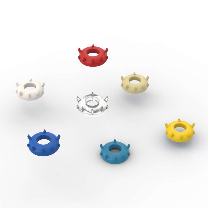 MOC 10PCS 95747 Headgear Head Top Building Blocks Parts Kit Space Wars Zabraked Horns Bricks Toy For Children Kid Birthday Gifts