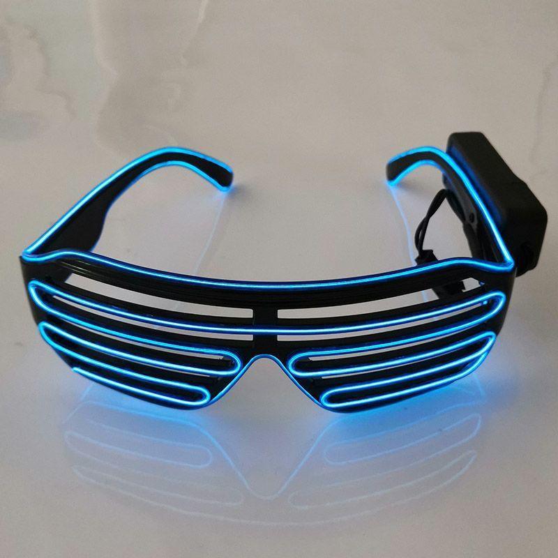 Online celebrity Bai Hui Jiang sells light-colored glasses,cold-colored glasses,the same model LED sunglasses,flashing dual-color single-color glasses