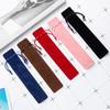 50 Pcs Velvet Pen Pouches  Soft Drawstring Pencil Cases for School/Office, Gift Packaging, Student Stationery Organizer