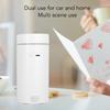 USB Powered Car Diffuser Automatic 2000mAh with 7 Colors Lights Car Humidifier White for Driving