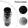 Silent Pump Check Valve Spring-loaded Baffle Prevents Sewage Backflow With Clamp For Anti Water Backflow In Drainage Pipes