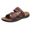 Men's 2025 Summer Waterproof Anti-Slip Sandals & Slippers for Middle-Aged Casual Wear