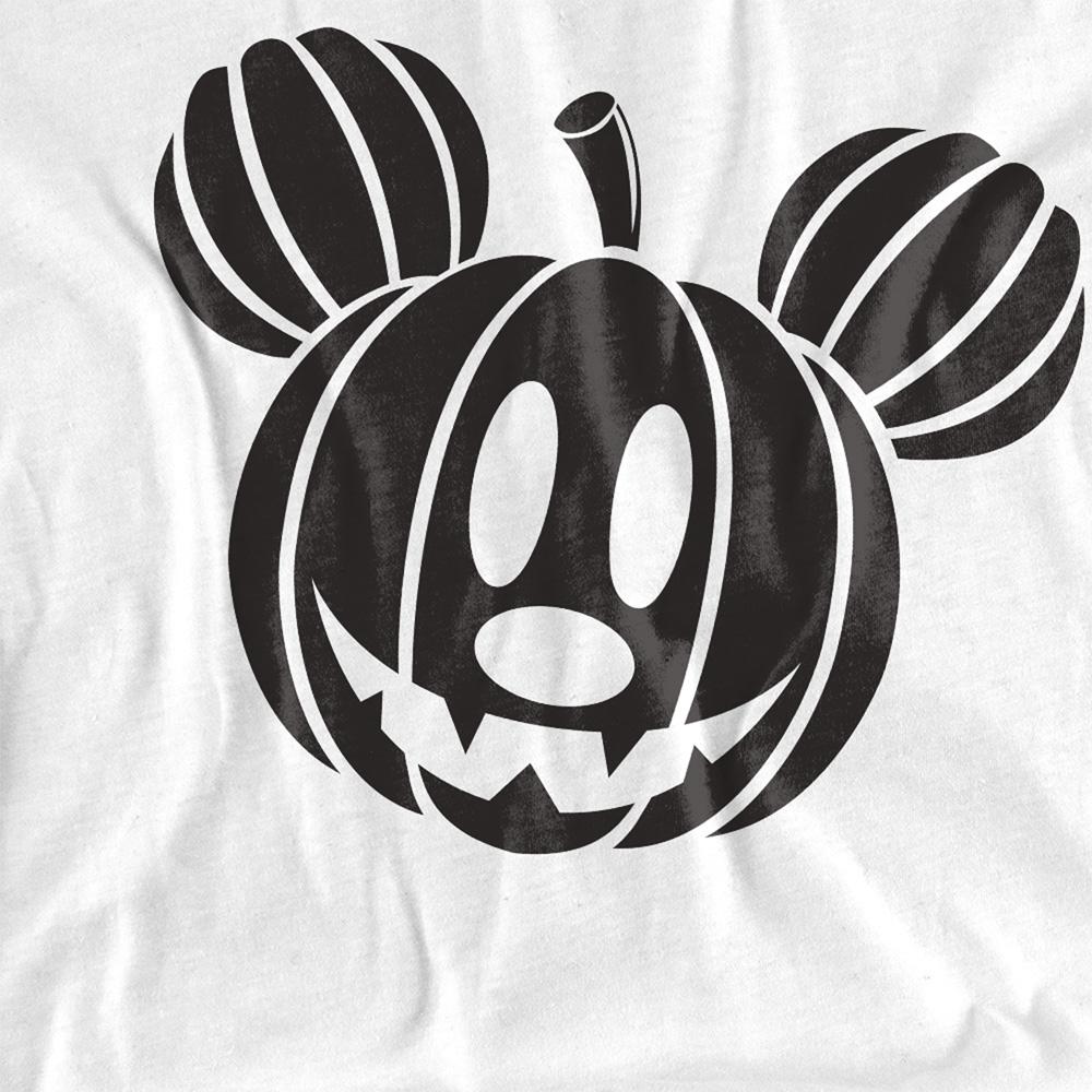 Disney Unisex Adult Mickey Mouse Pumpkin Head T-Shirt