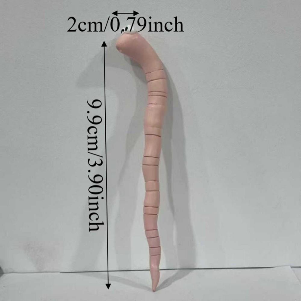 5 Stück Lustige Miniatur-Wurm-Pflanzen-Dekorationen Niedliches Design Topfpflanzen-Dekor DIY-Terrarium
